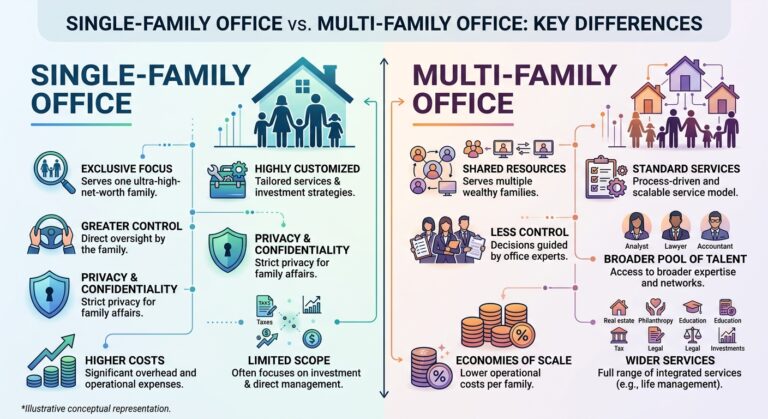 Single-Family Office vs. Multi-Family Office: Key Differences
